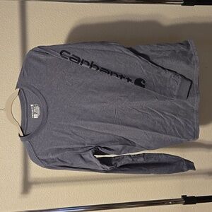 Carhartt Men's Gray Long Sleeve Shirt